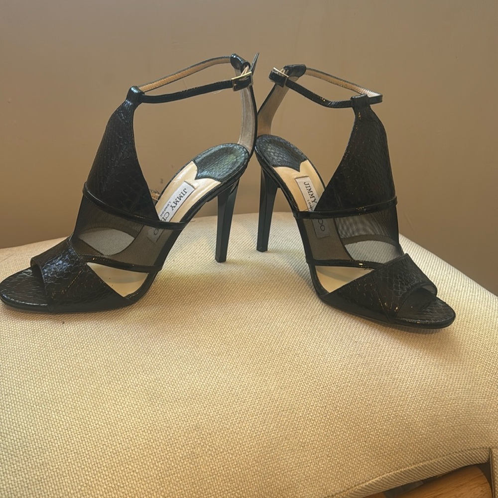 Jimmy Choo T-strap pumps